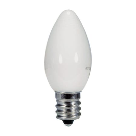 Supershine 0.5W C7 LED Bulb 14 Lumens - Warm White SU3330724
